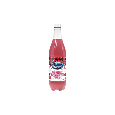 Ocean Spray Sparkling Water 1L – Cranberry & Raspberry Flavour – Indian Grocery UK